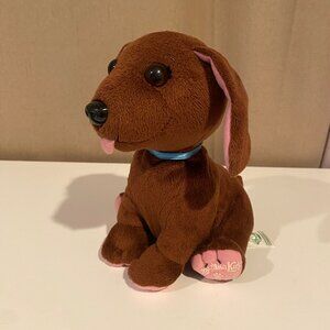 Cabbage Patch Kids Adoptimals Dachshund Puppy‎ Plush Toy 8"